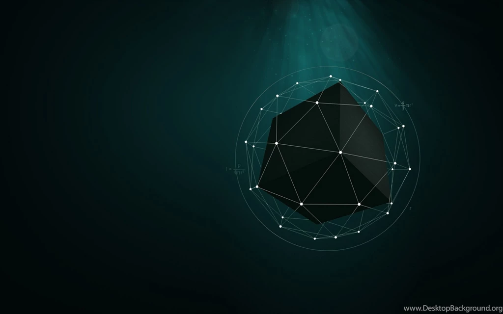 Download Wallpapers 2560x1600 Shape, Point, Cube, Geometric ...