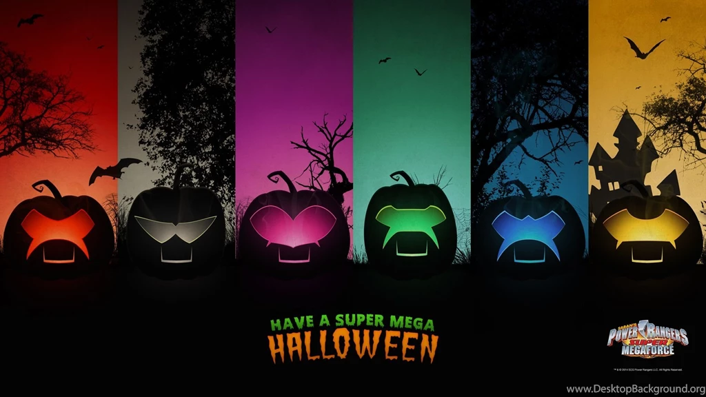 Power Rangers Halloween 2014 Widescreen Wallpapers