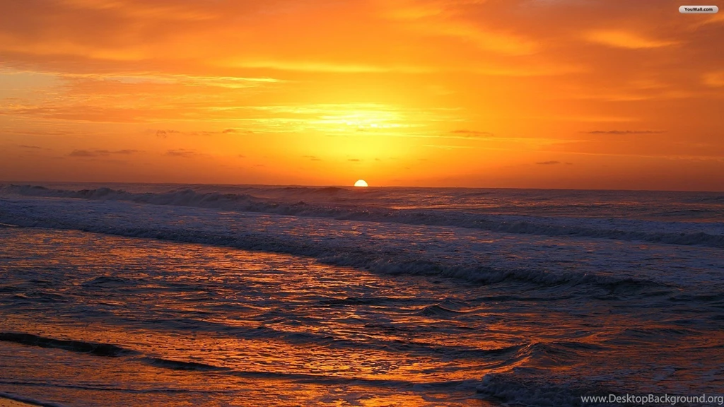 YouWall   Sunset And Sea Wallpapers   Wallpaper,wallpapers,free ...