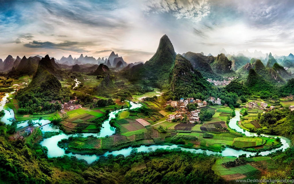 Guangxi China Landscape Wallpapers HD Download For Desktop
