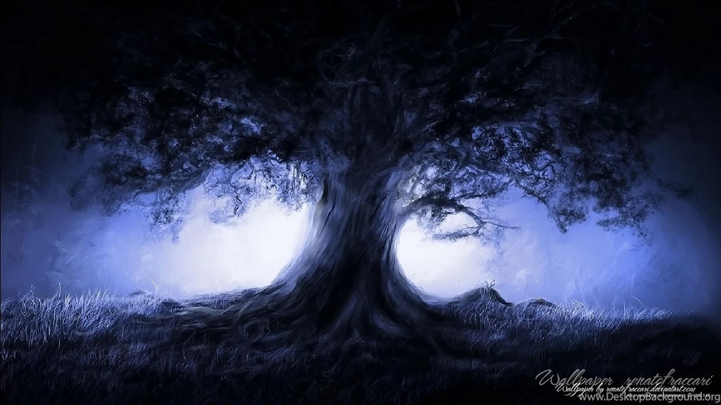 Midnight Tree Computer Wallpapers, Desktop Backgrounds
