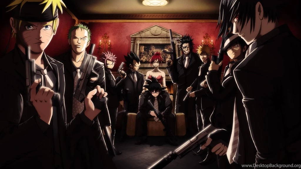 Funny Anime Japan Mafia Wallpapers HD