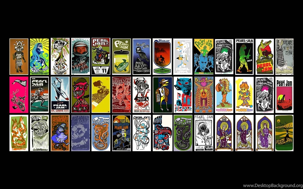 Pearl Jam Bands Album Covers Hard Rock Grunge Vedder Art Wallpapers ...