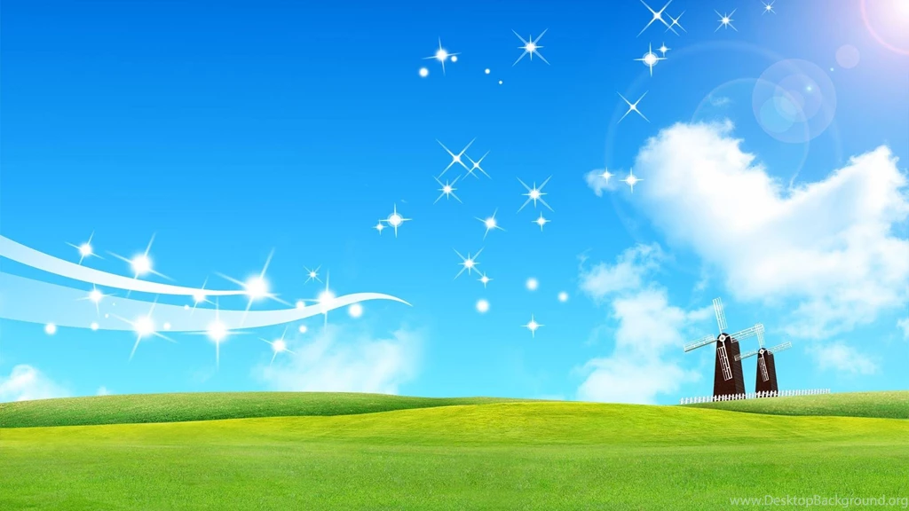 1920x1080px Cartoon Backgrounds Field