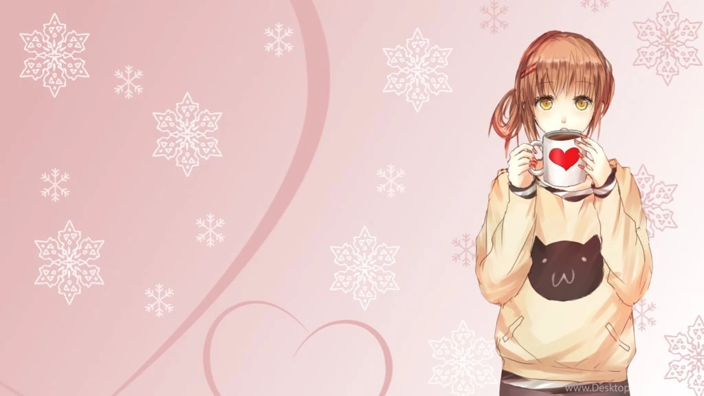 Anime Winter Pink Wallpapers By ChihaHime On DeviantArt