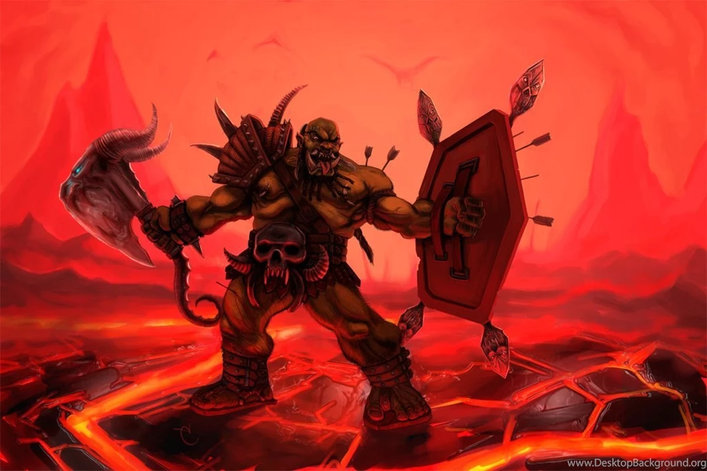 Orc Warrior By Pskocan On DeviantArt