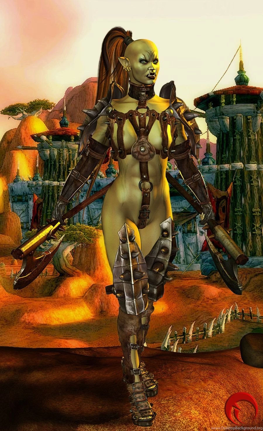 Lineage Female Orc Wallpapers By Edaine On DeviantArt