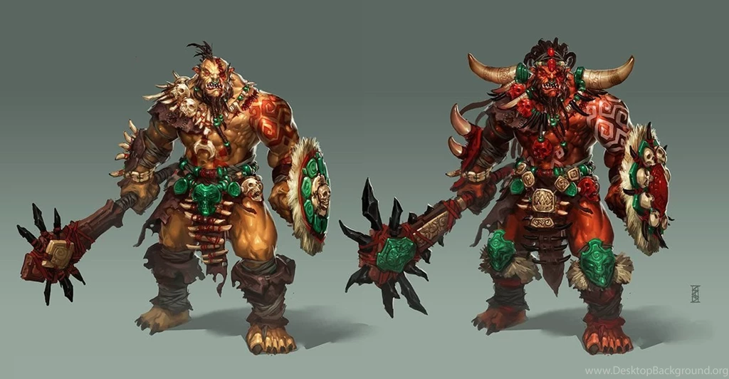 Orc Warrior By Michalivan On DeviantArt