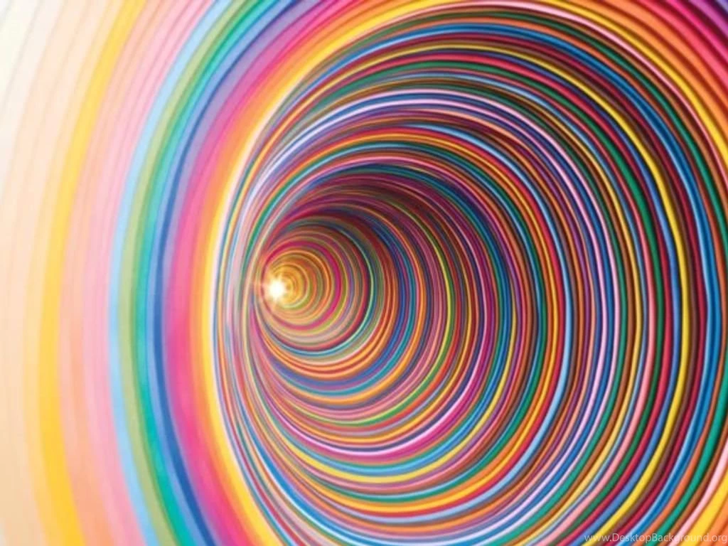 Colorful Moving Illusions Wallpaper Desktop Background