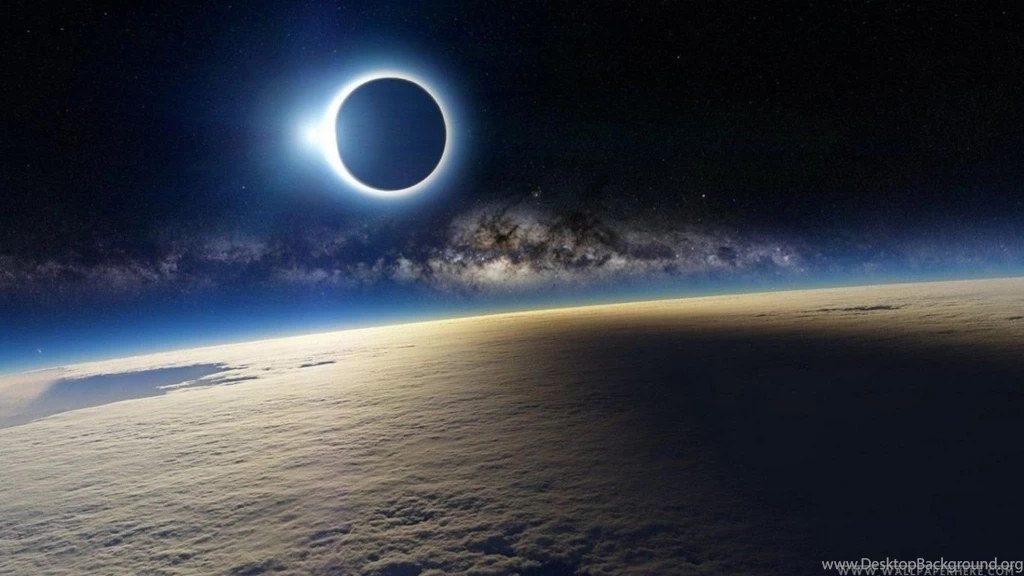 Solar Eclipse From Space Wallpapers HD