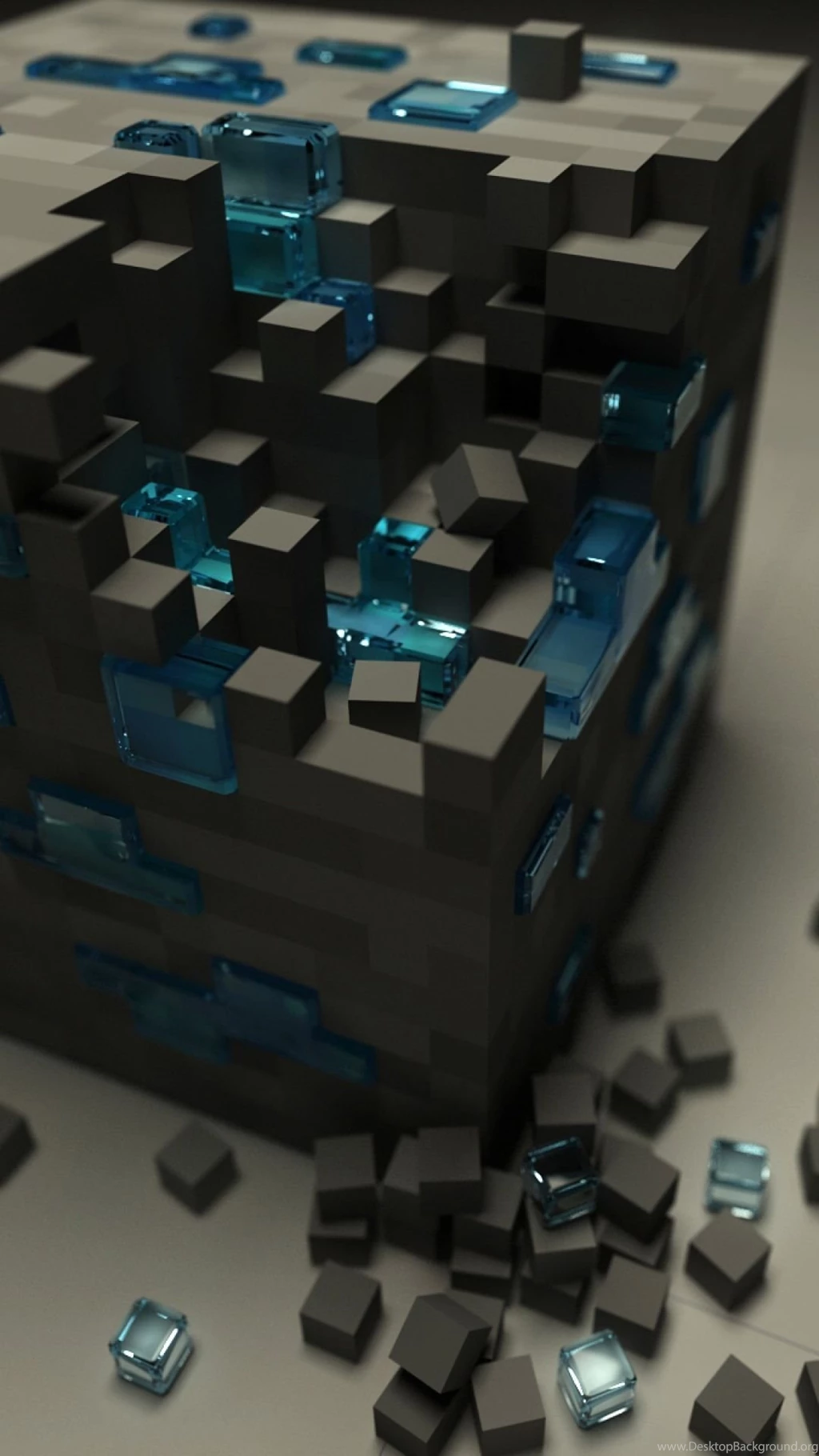 Download HD 3D Dice Cube Surface Wallpapers