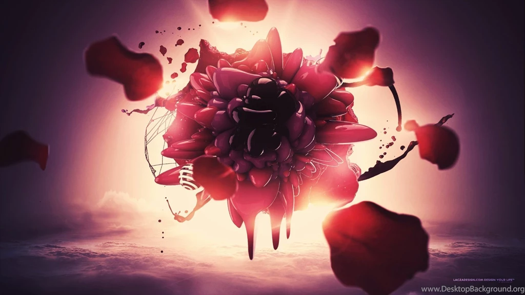 The Pixel City, Red Passion & Morbus Wallpapers :: HD Wallpapers