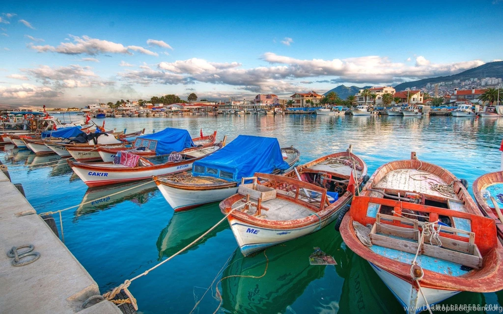 Fishing Boat Docked HD Wallpapers IHD Wallpapers