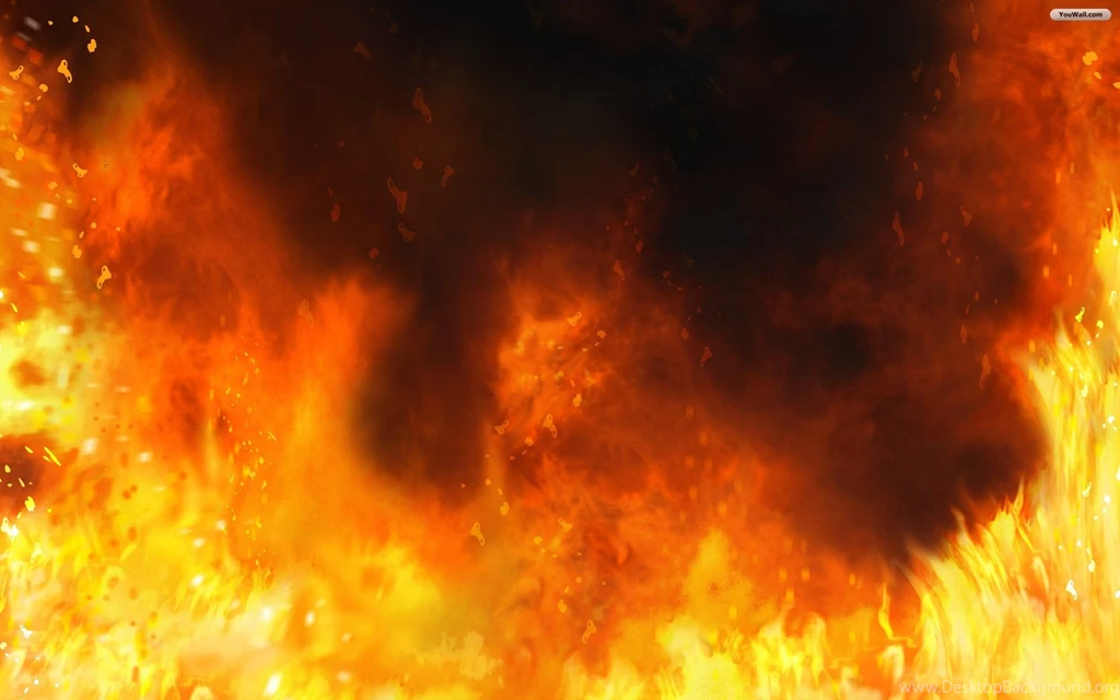 YouWall Desktop On Fire Wallpapers Wallpaper,wallpapers,free ...