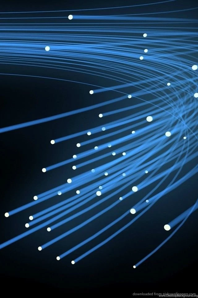 Download Neon Blue Threads Wallpapers For iPhone 4