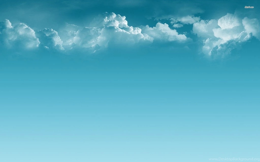 CLOUDS AND BLUE SKY DIGITAL ART NANOWALLPAPER