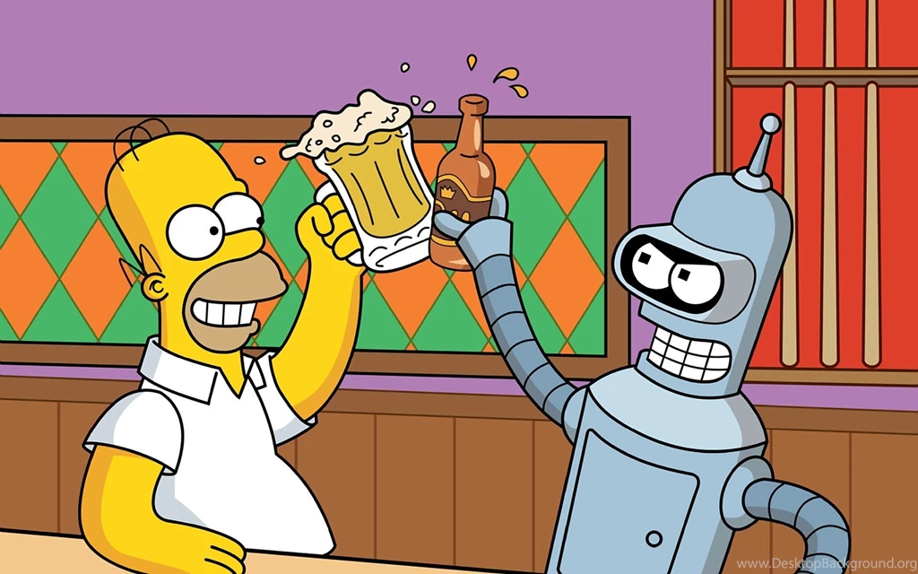 Futurama Vs Simpsons Wallpapers 153575