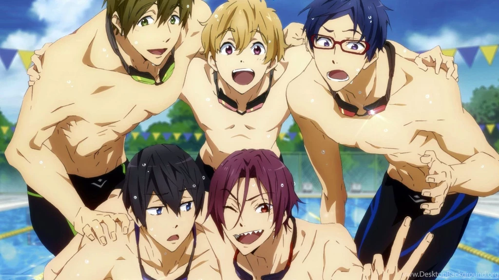 Anime Boys Free! Wallpapers HD