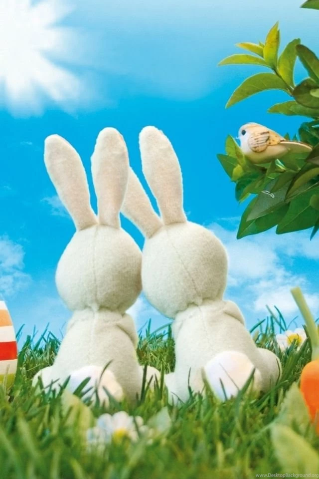 Easter Bunnies iPhone HD Wallpaper, iPhone HD Wallpapers Download ...