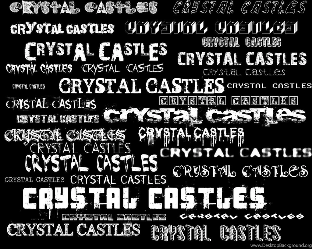 Crystal Castles Words Hd Wallpapers (