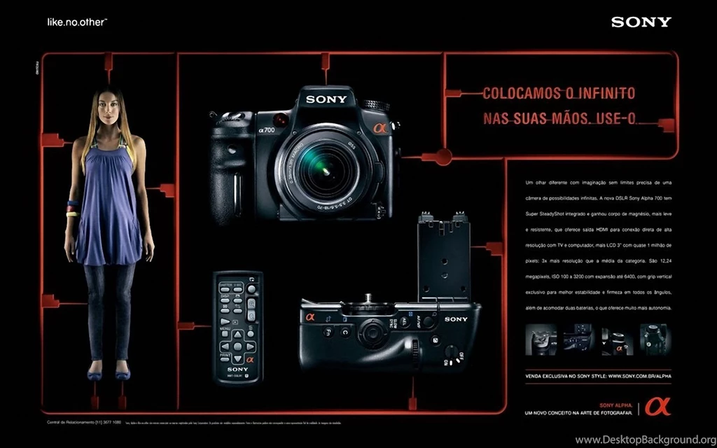 SONY Digital Camera Creative Wallpapers 31030 Creative Design ...