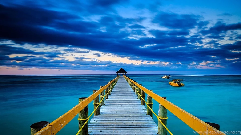 Ocean Wallpapers Wooden Bridge Wallpapers