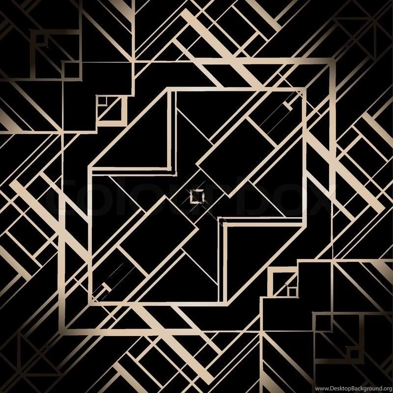 Vintage Background. Retro Style Frame. 1920s