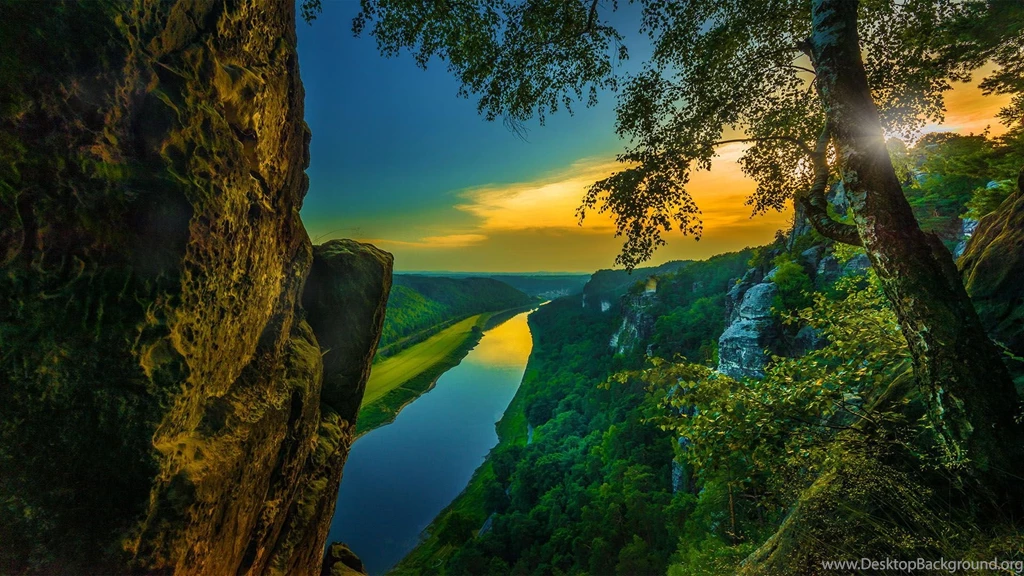 Best Sunset Mountain Sea Landscape Wallpapers DreamLoveWallpapers