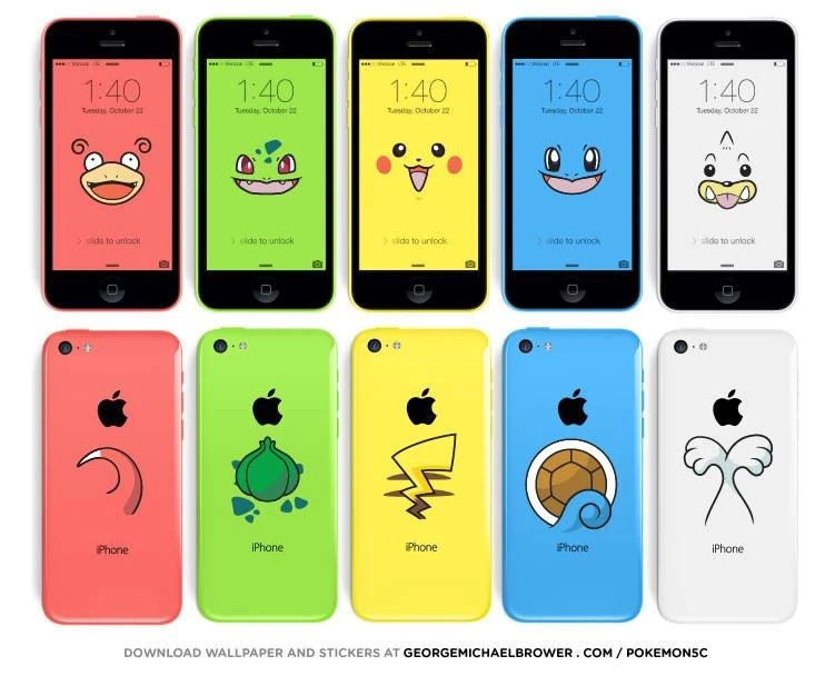 Pokemon Smartphones: Why Apple Created The Colorful iPhone 5c ...
