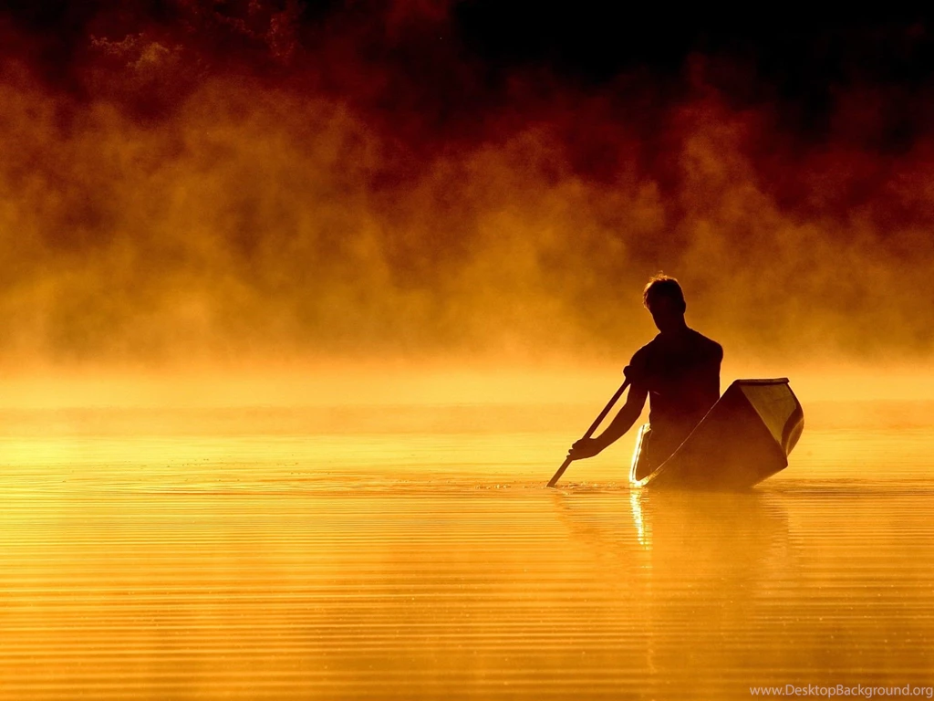 A Man In A Boat Wallpapers And Images   Wallpapers, Pictures, Photos