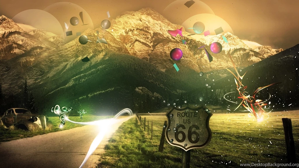 Mountains Route 66 Wallpapers