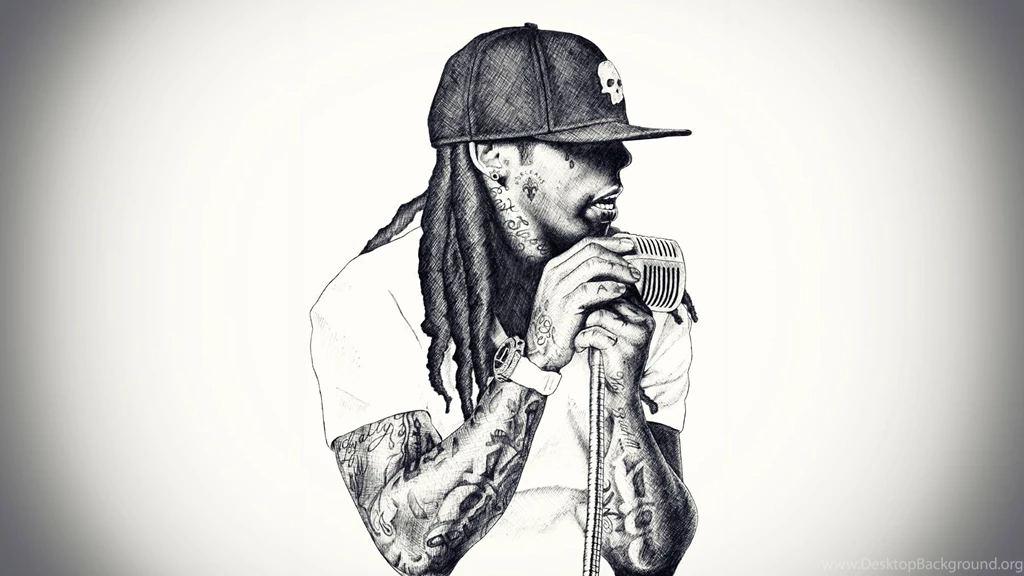 Download Wallpapers 1920x1080 Lil Wayne, Rap, Singer, Microphone ...