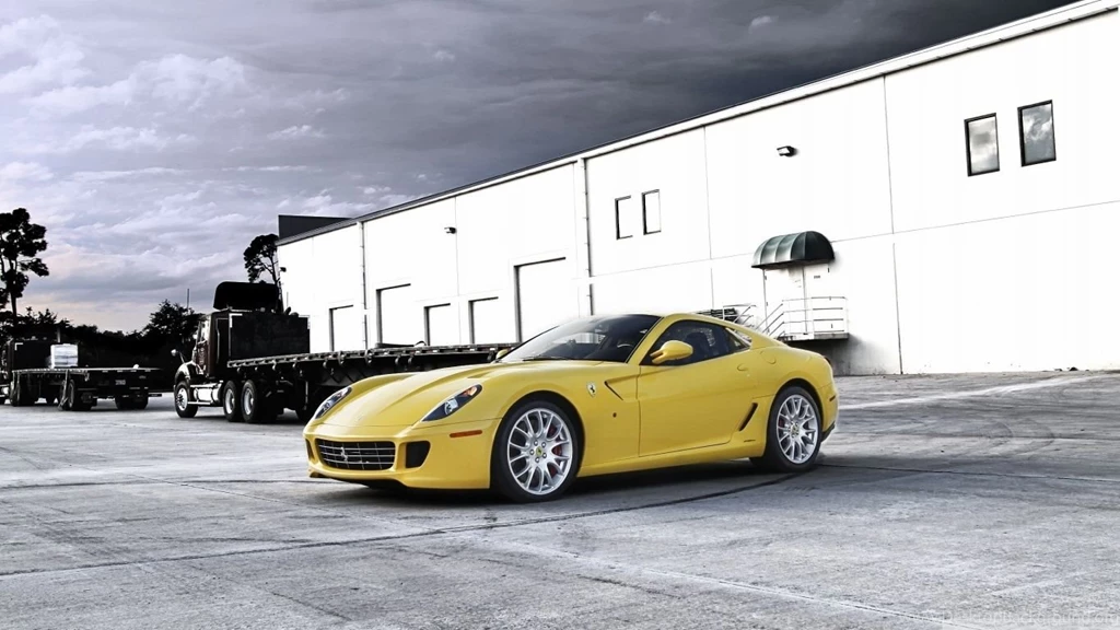 Yellow Ferrari HD Desktop Wallpapers : High Definition : Fullscreen ...