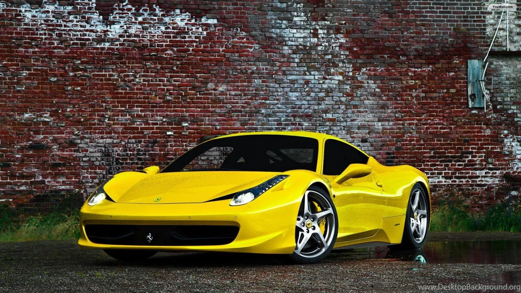 YouWall   Yellow Ferrari Wallpapers   Wallpaper,wallpapers,free ...