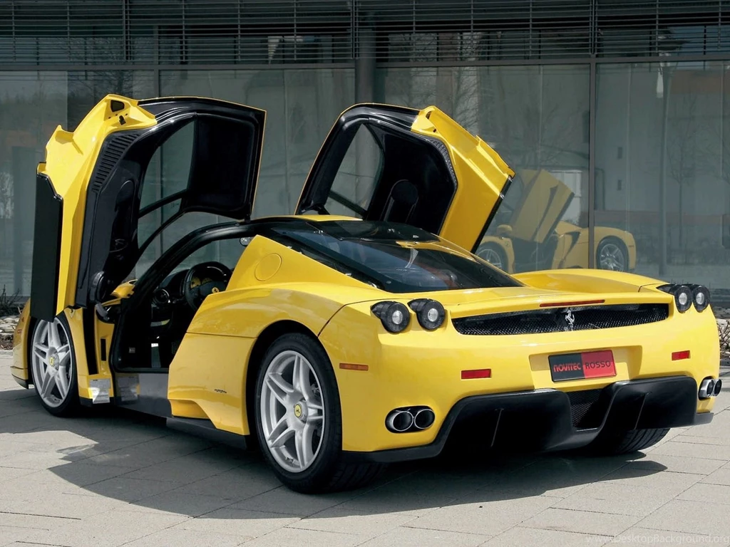 Ferrari Enzo Yellow Car Wallpapers