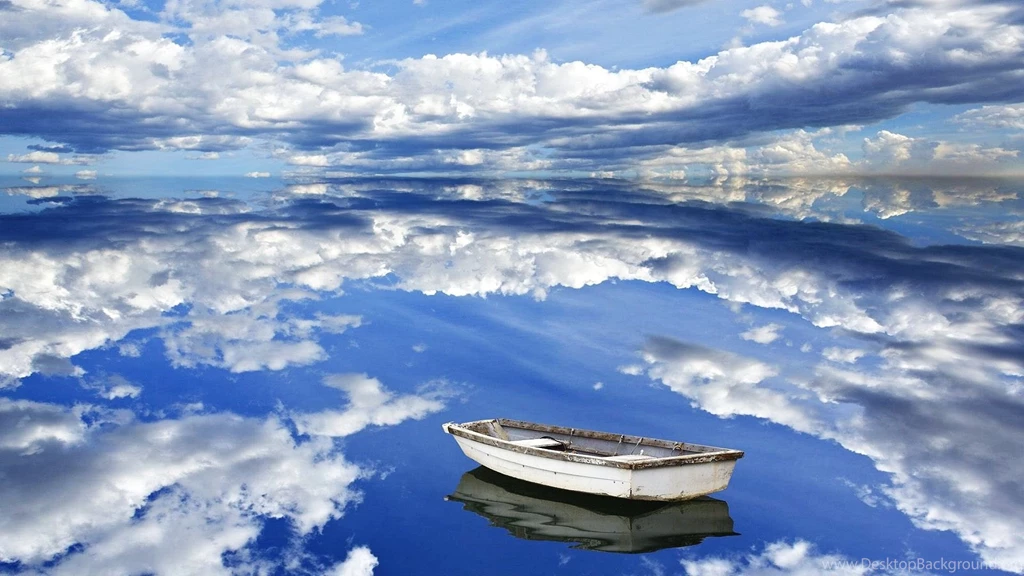 Download 1920x1080 HD Wallpapers Lake Sky Cloud Mirror Reflection ...