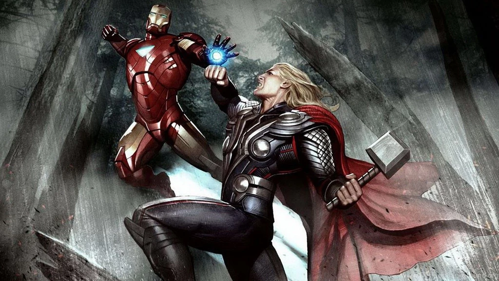 Iron man comics thor marvel comics avengers mjolnir HD Wallpapers ...