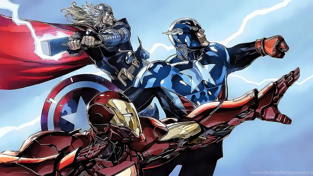 Marvel Comics, Iron Man, Captain America, Thor, Superhero ...