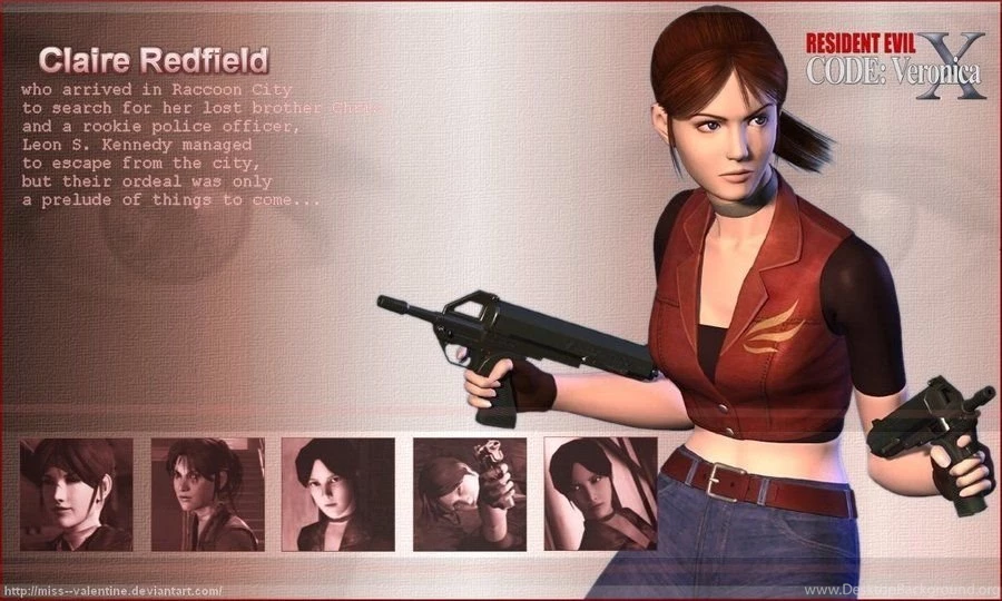 Claire Redfield Wallpapers By Miss Valentine On DeviantArt