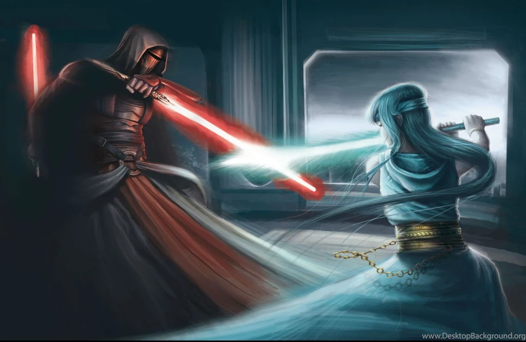 STAR WARS Knights Old Republic Sci fi Futuristic Action Fighting ...