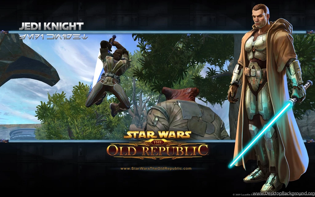 Star Wars The Old Republic Jedi Knight Screen Shots!