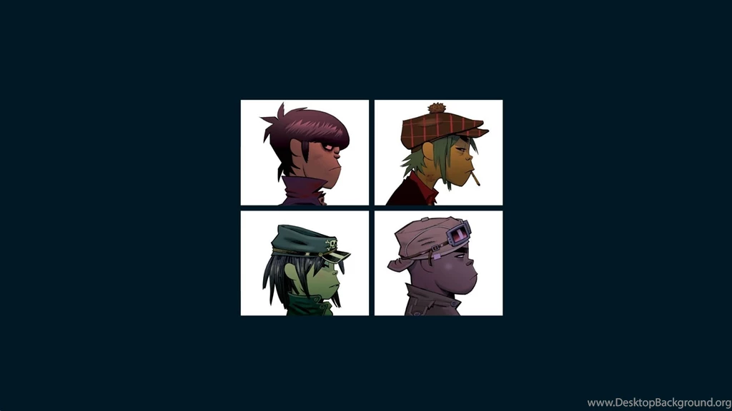 Gorillaz Demons Murdoc Russel Noodle