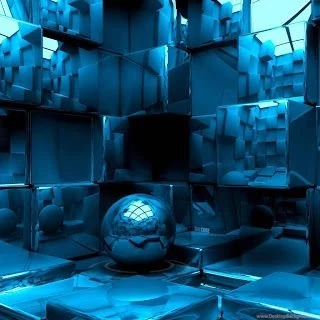Blue Cube Ipad Wallpapers ~ Free Ipad Wallpapers