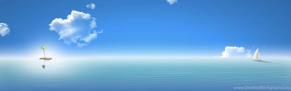 Wallpapers Boat And Island With Resolution Pixel 3840x1200 ...