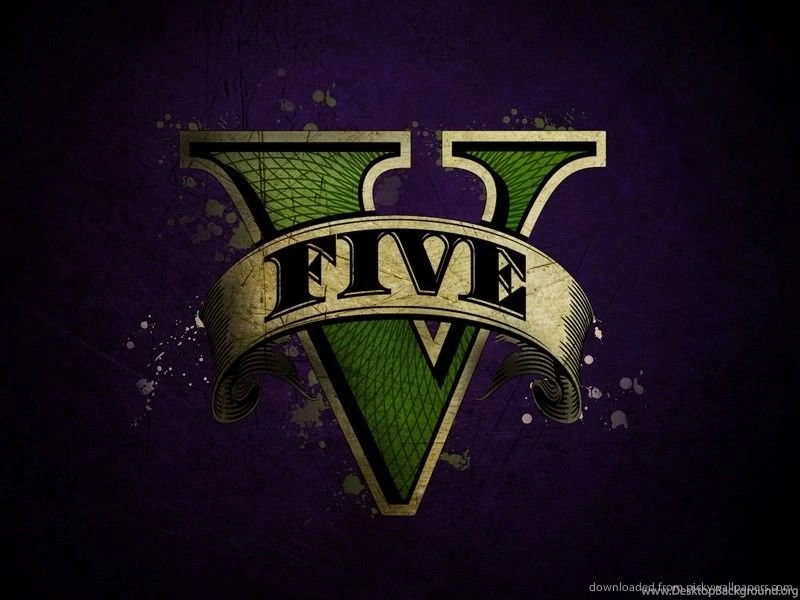 Download 800x600 GTA 5 Logo Wallpapers