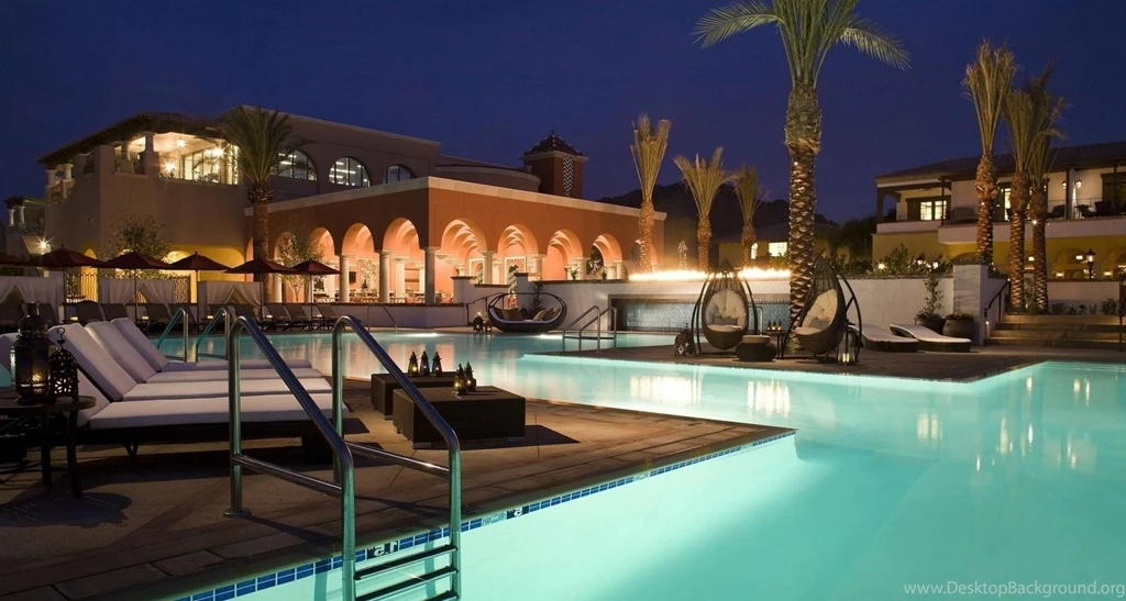 Luxury House, Pool HD Wallpapers Design