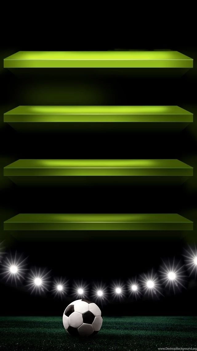 iPhone 5 Wallpapers Shelves And Soccer
