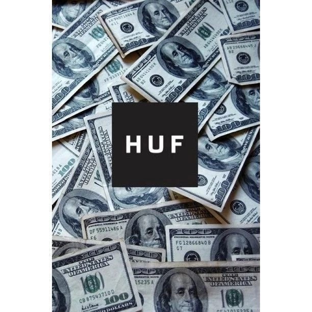 HUF $100 Cash Swag Dope Tumblr Flickr Photo Sharing