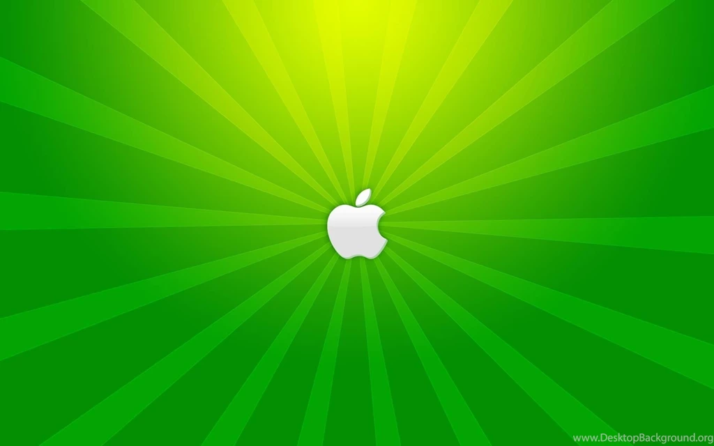 Apple In Green Light HD Desktop Wallpapers : Widescreen : High ...