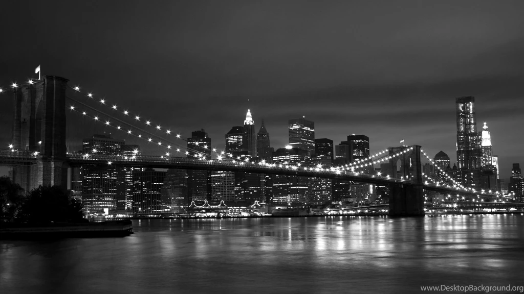 Gallery For New York Skyline Wallpapers Black And White